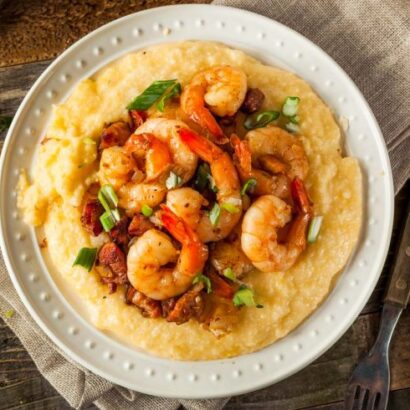 cajun shrimp and grits