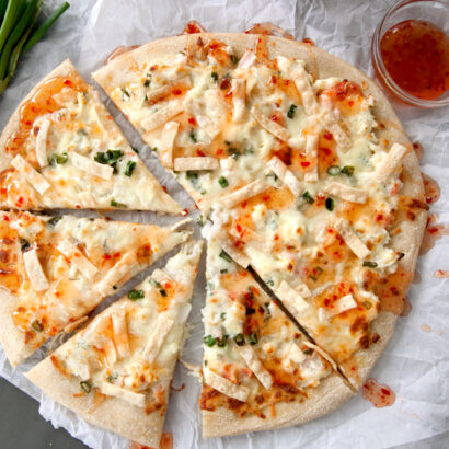 Crab Rangoon Pizza