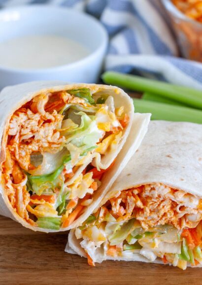 Buffalo Chicken Wraps